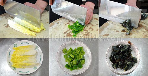 Preparation for Braised Baby Cabbage in Broth