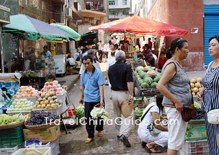 Market, Fengdu County