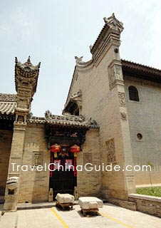 Gate and Eaves of Ancient Folk Residence