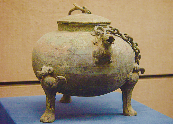 Bronze Drinking Vessel