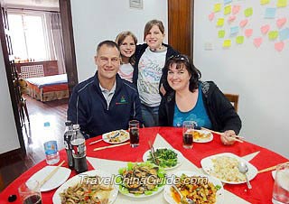 Mr. Mark''s Family at the Dining Table