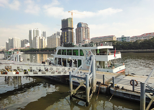 A Wharf for Pearl River Cruise