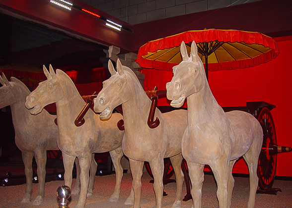 Exhibitions in Han Yang Ling Mausoleum