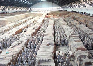 Pit 1 of Qinshihuang's Tomb