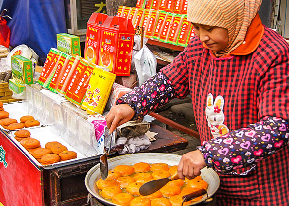 Osmanthus Persimmon Cakes