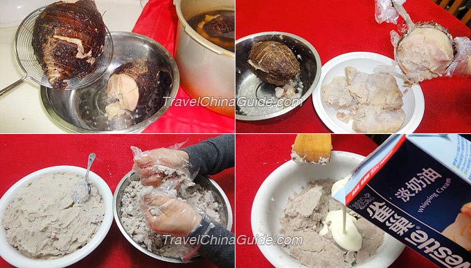 Make Taro Paste