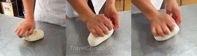 kneading dough