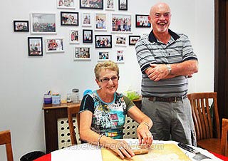 Christopher & Kerrie in a Local Family