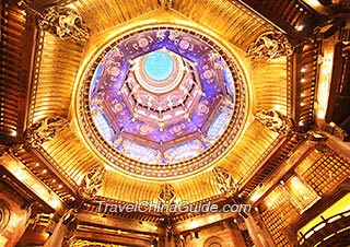 Roof of Brahma Palace, Lingshan