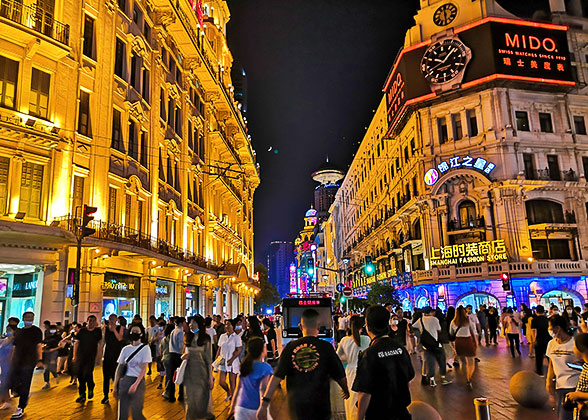 Nanjing Road at Night