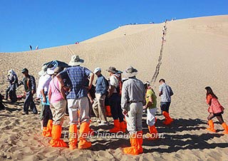 in the sand mountain