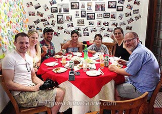 Dinner in a Local Family