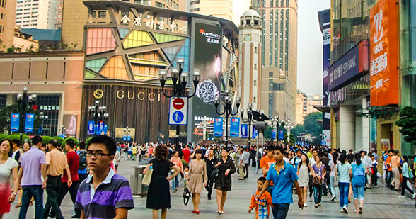 Shopping in Chongqing