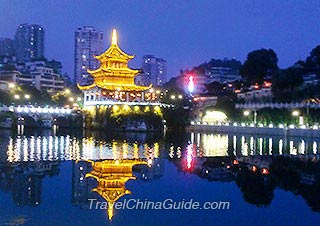 Jiaxiu Tower at Night