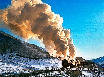 China Steam Train