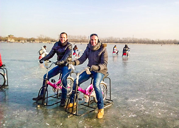 Skating in Beijing