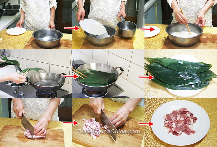 Preparation Work of Zongzi