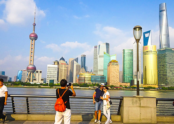 Pudong Seen from the Bund