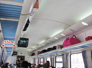 Luggage Rack over Hard Seats