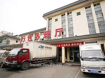 Luggage Consignment Office at Xi'an Railway Station