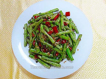 Sichuan Dry-fried Green Beans