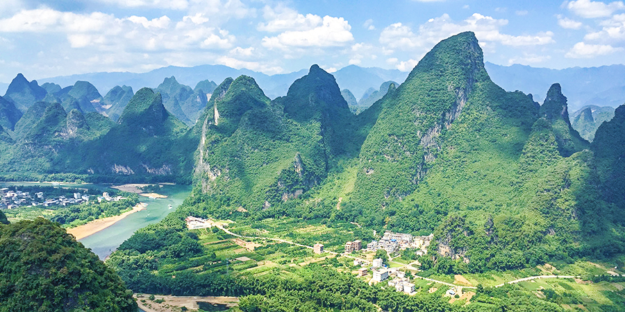 Xianggong Hill in Yangshuo