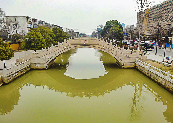 Fude Bridge, West Garden Temple in Suzhou