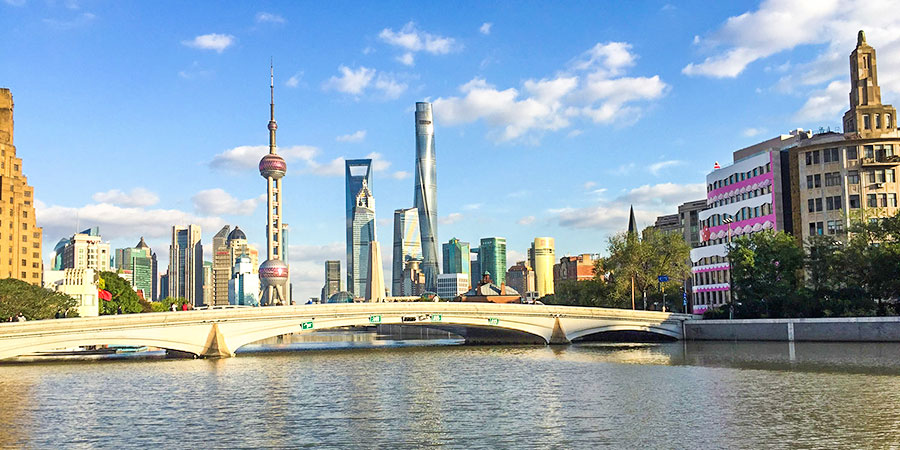 Zhapu Bridge over Suzhou Creek