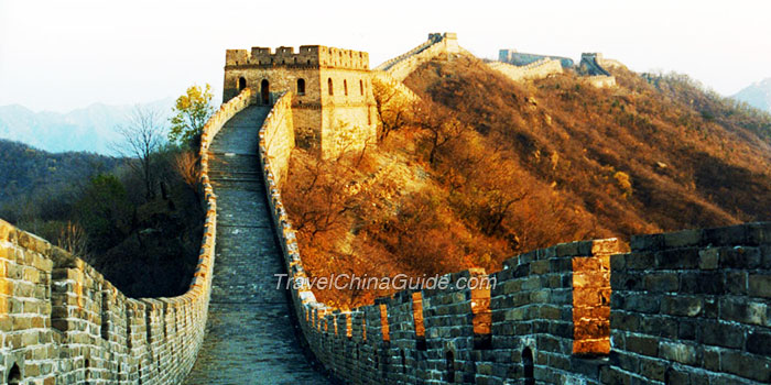 Great Wall in Autumn