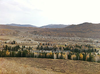 Hemu Village in Xinjiang