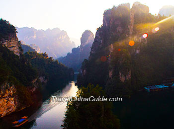 Baofeng Lake in Zhangjiajie