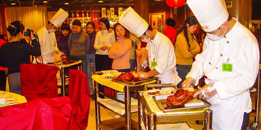 Tasting Beijing Roast Duck