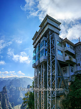 Bailong Elevator in Yuanjiajie