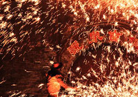 Sparkling Molten Metal