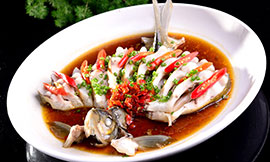 Steamed Wuchang Fish