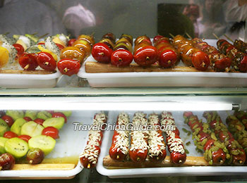 Candied Haws on A Stick