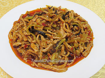 Fish-Flavored Shredded Pork