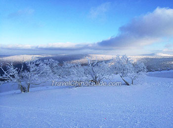 China Snow Town