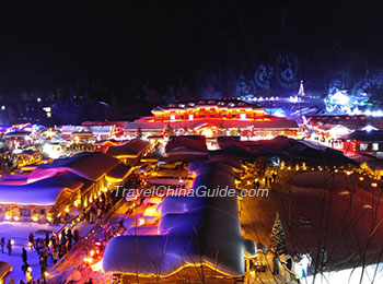 China Snow Town