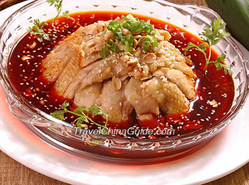 Tasty Chicken with Chili Sauce