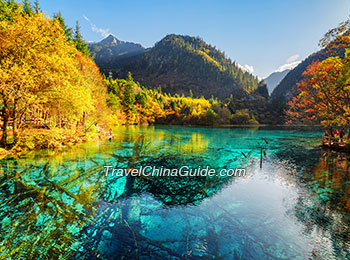 Five Flower Lake, Jiuzhaigou