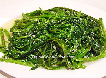 Stir Fried Water Spinach