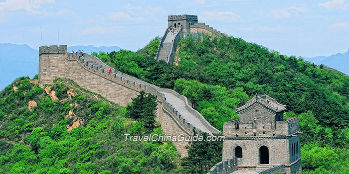 Summit at No. 8 North Tower of Badaling