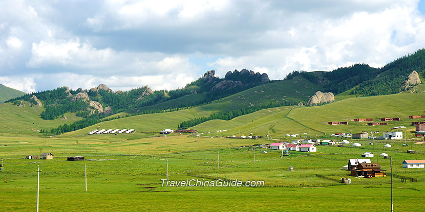 Gorkhi-Terelj National Park in Mongolia