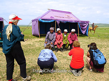 Local Nomads in Mongolia