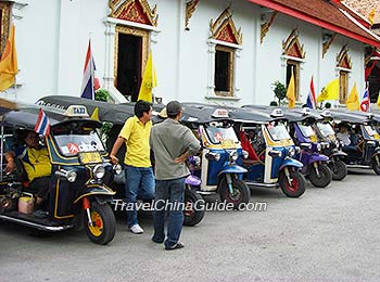 Tuk-tuk in Thailand