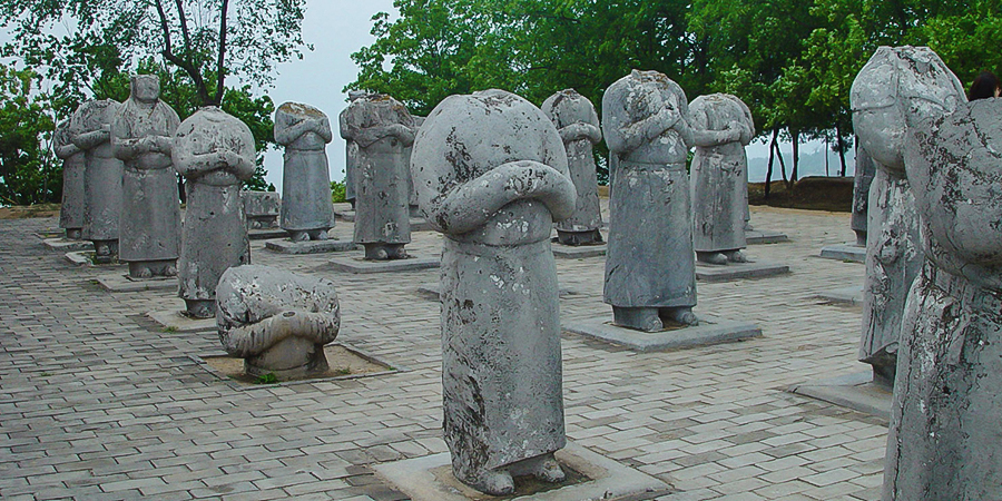 Statues of 61 Foreign Officials in Qianling