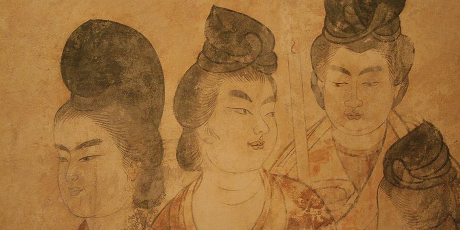 Murals in the Tomb of Princess Yongtai