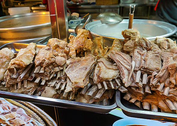 Boiled Mutton in Muslim Quarter