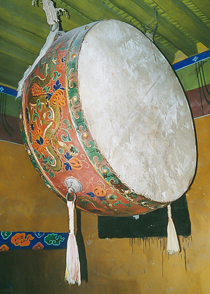 Drum in Potala Palace